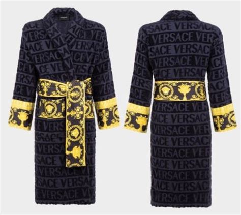 versace medusa bathrobe|Medusa Bathrobe Blue .